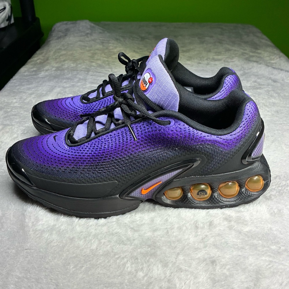 Nike Air Max Dn All Day Hyper Violet Black Mandarin HF5531-500 Mens Sneakers - Picture 7 of 9